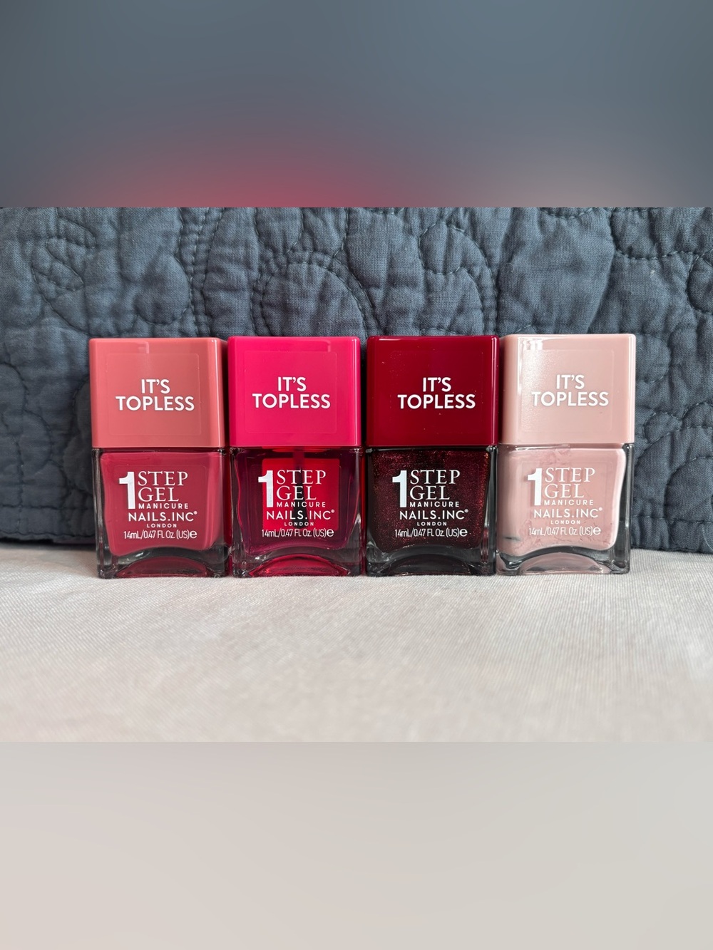 Nails Inc 1 Step Gel Manicure 7 Piece Nail Polish Set - Picture 3 of 9